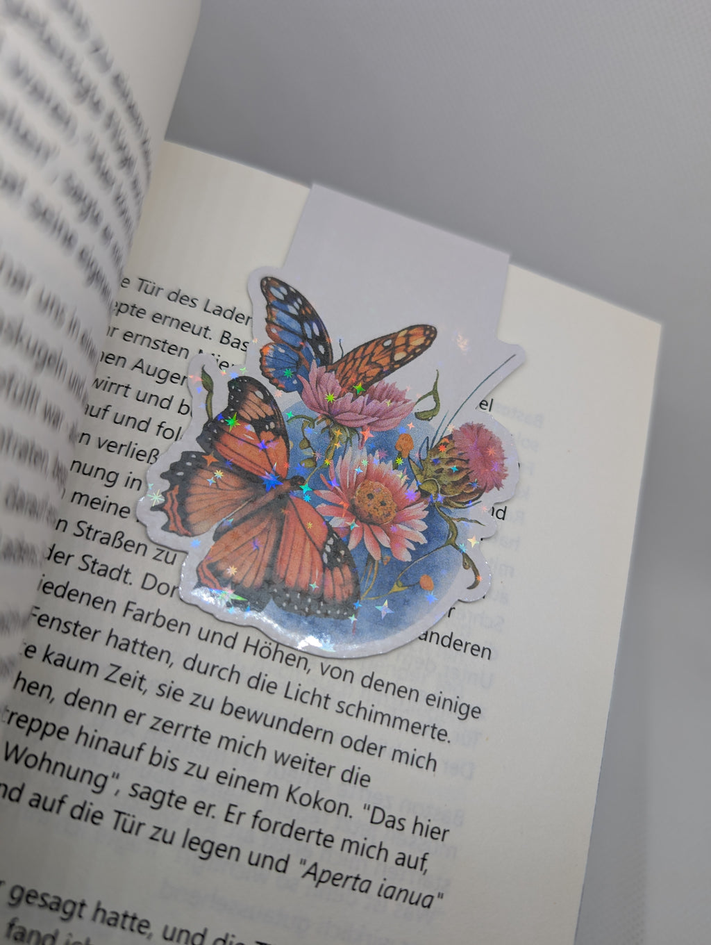 Magnetisches Lesezeichen Schmetterling