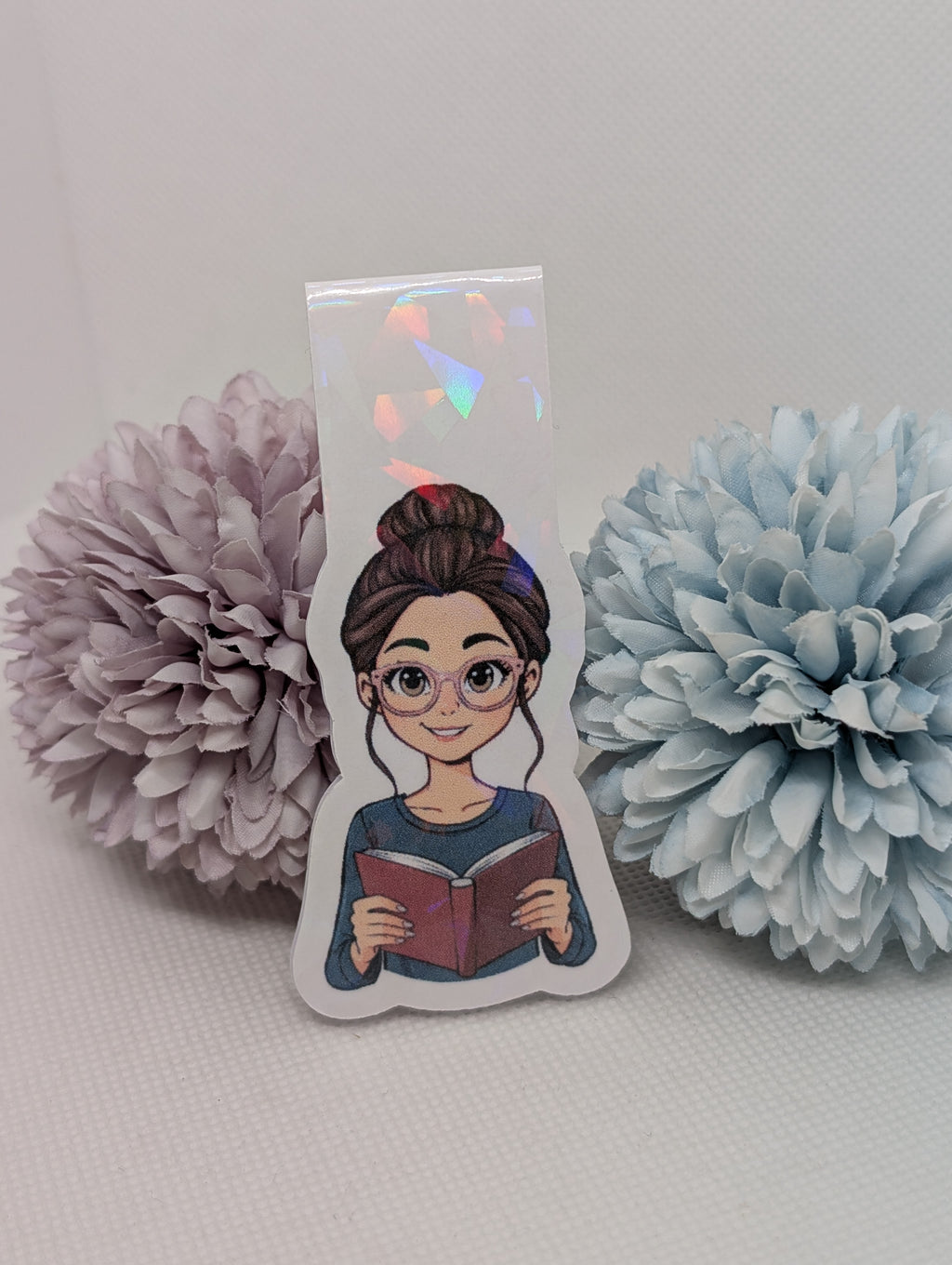 Magnetisches Lesezeichen Buchmädchen