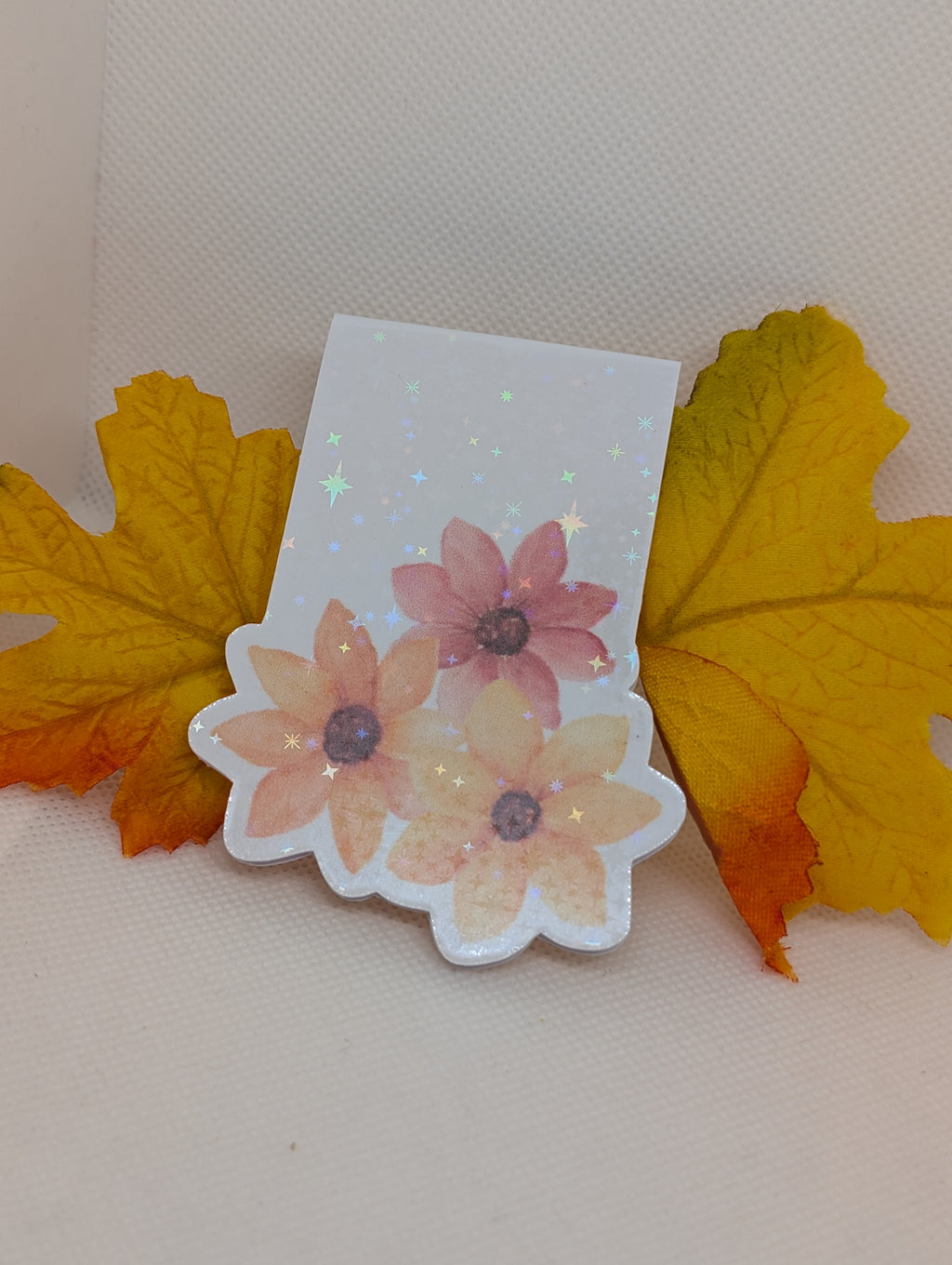 Magnetisches Lesezeichen Herbst Blumen