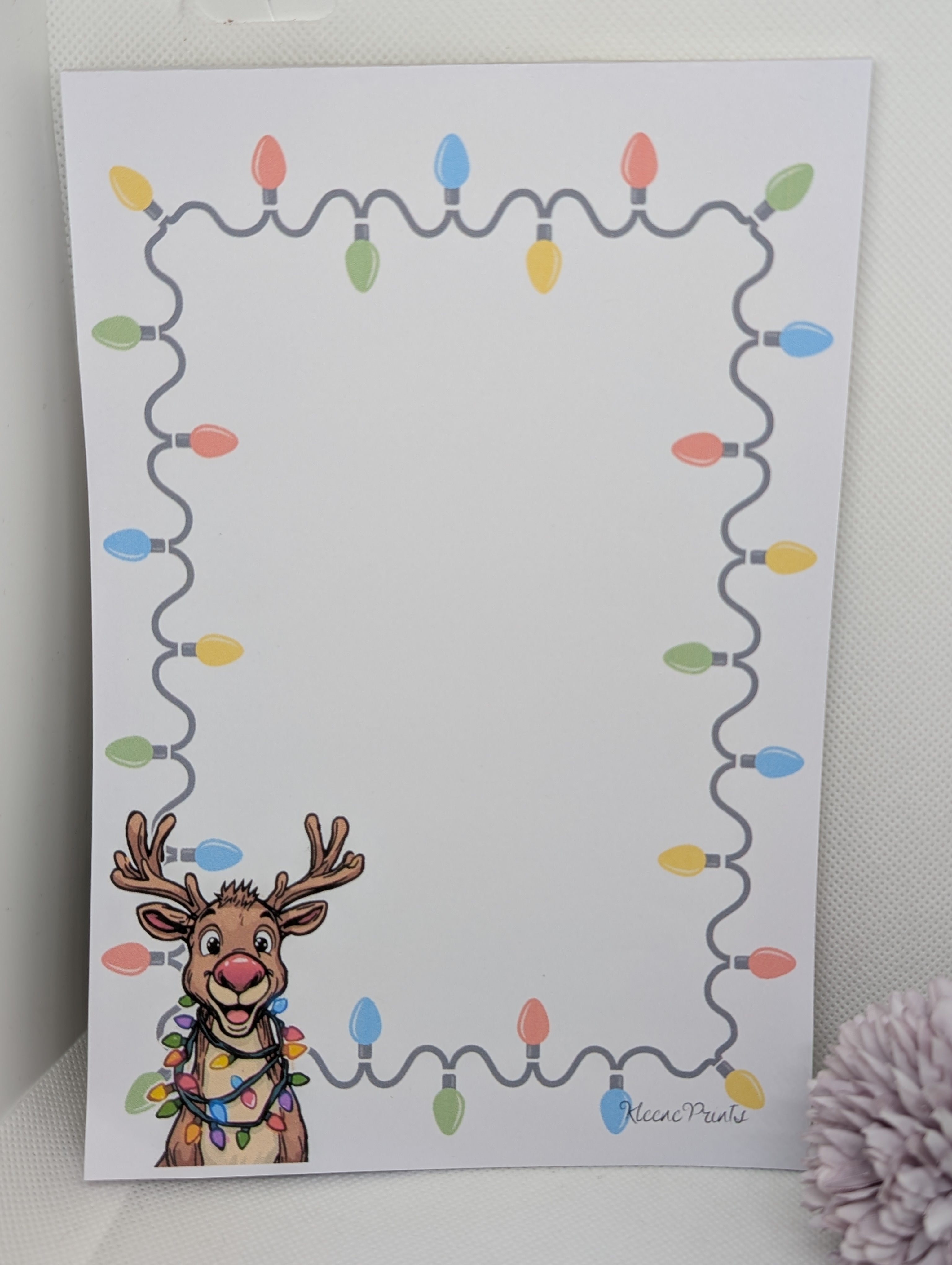 Notizblock Elch Weihnachten Nr.4