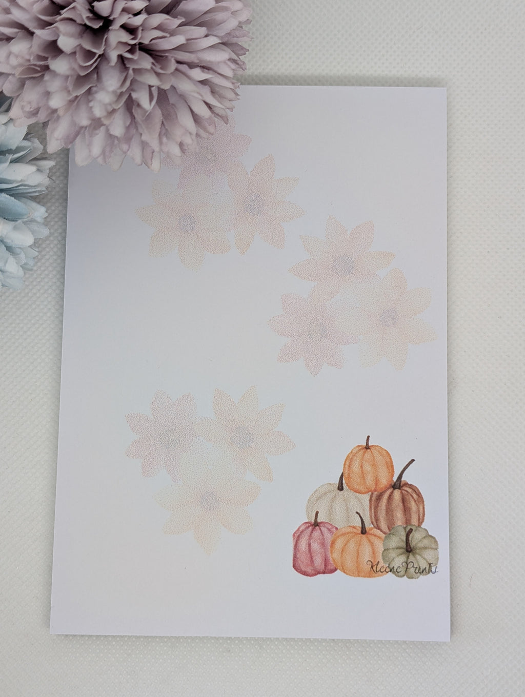 Notizblock Herbst Kürbis Nr. 16