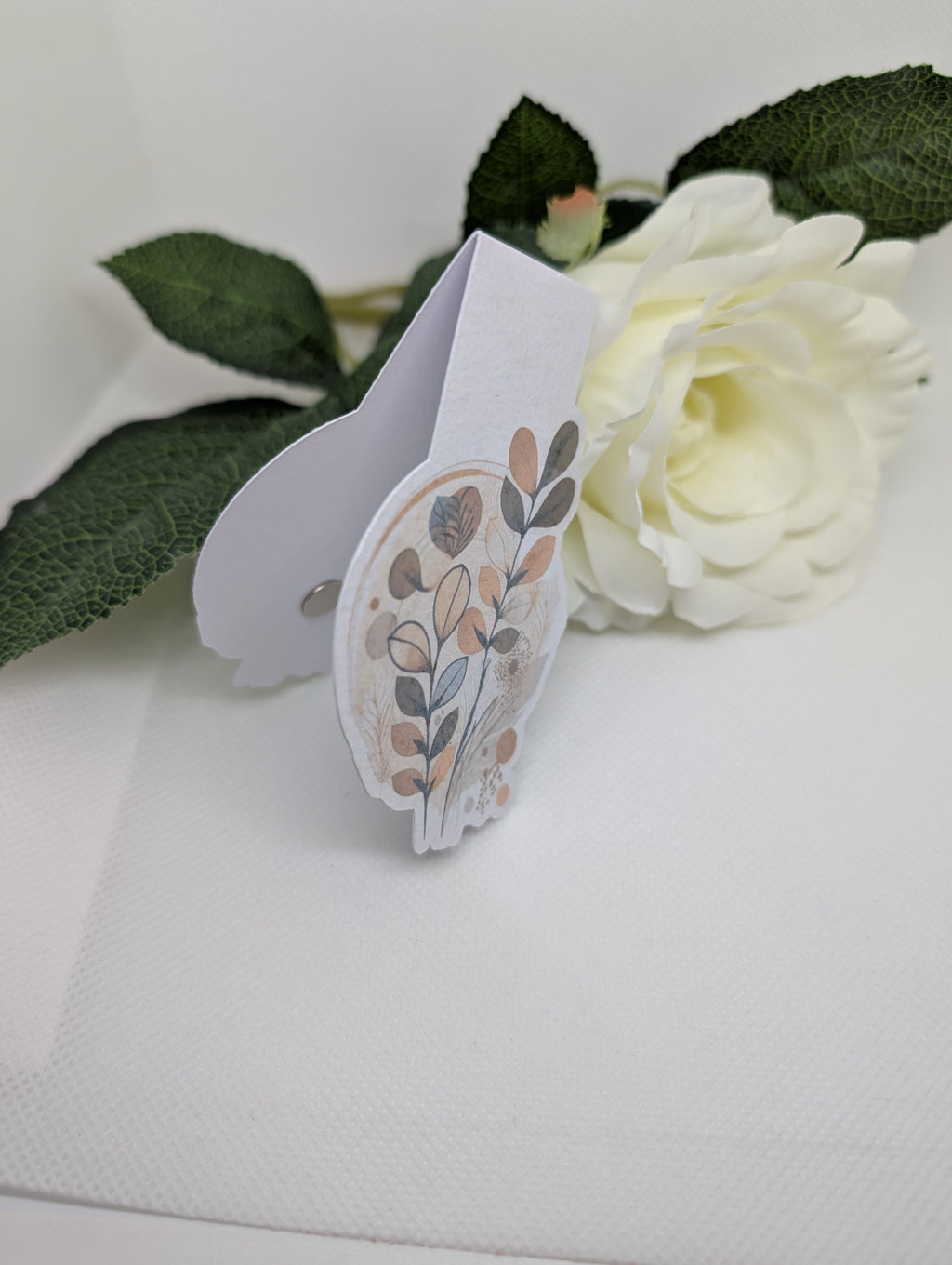 Magnetisches Lesezeichen Boho Blumen