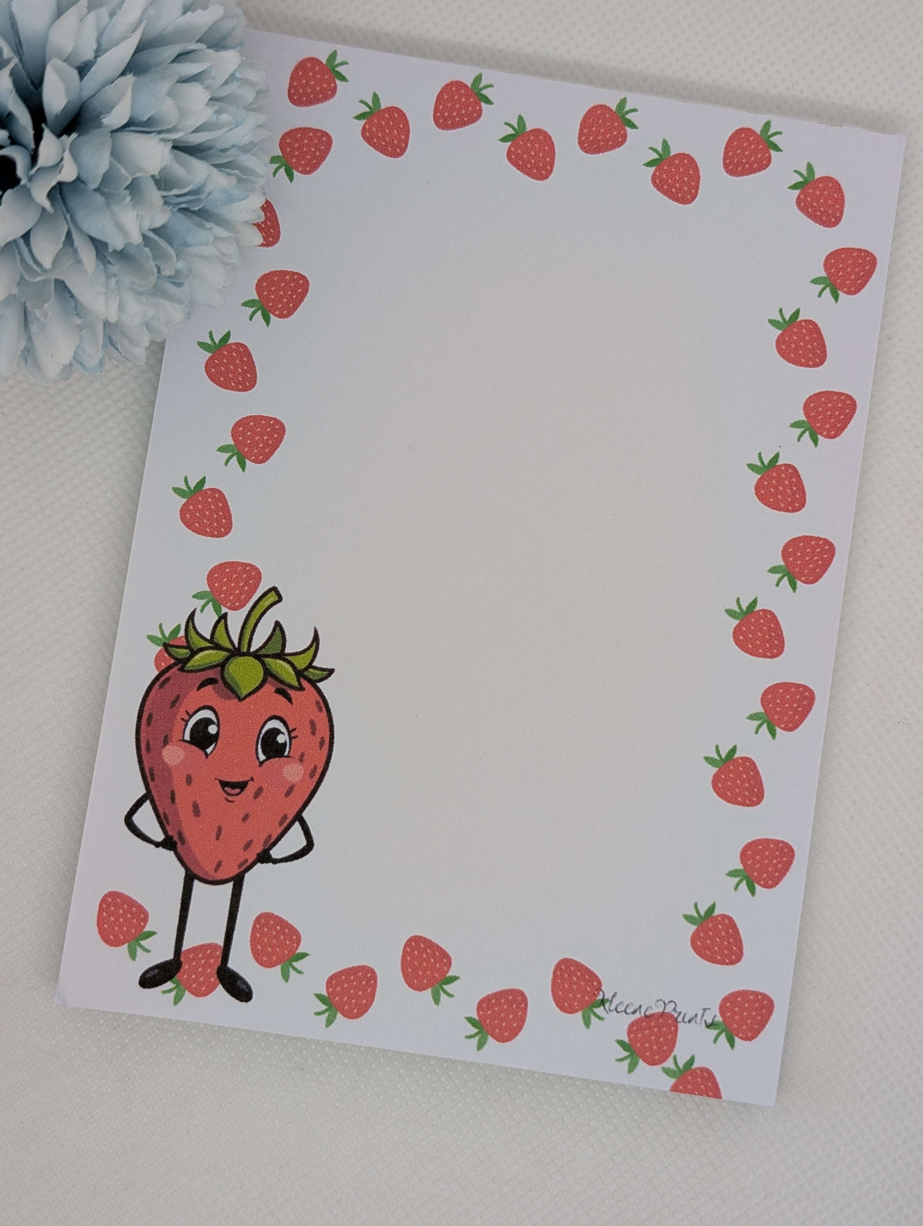 Notizblock Erdbeere Nr. 15