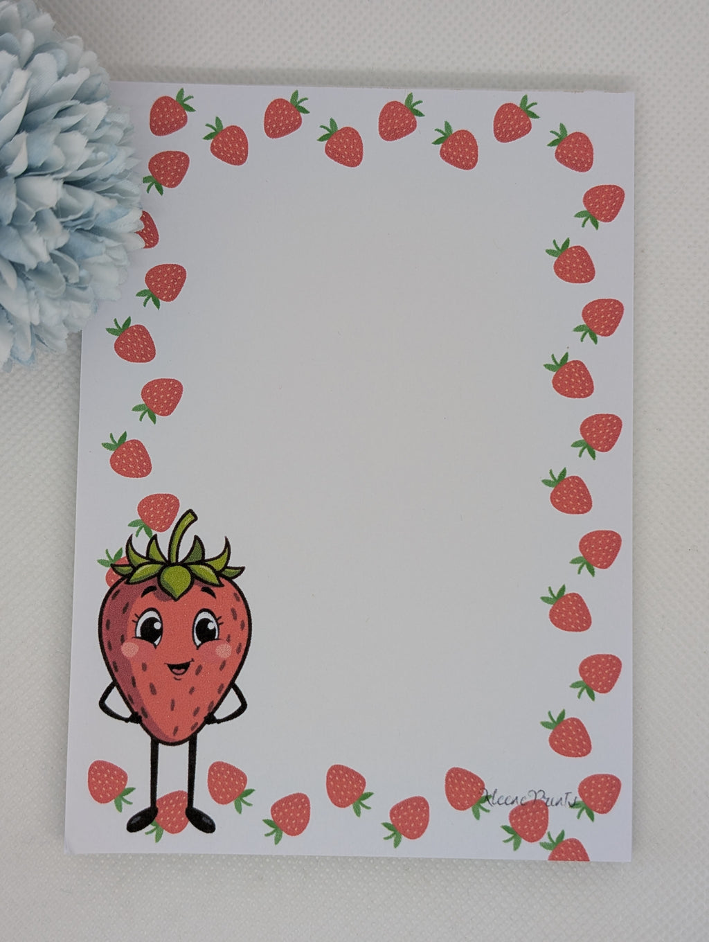 Notizblock Erdbeere Nr. 15