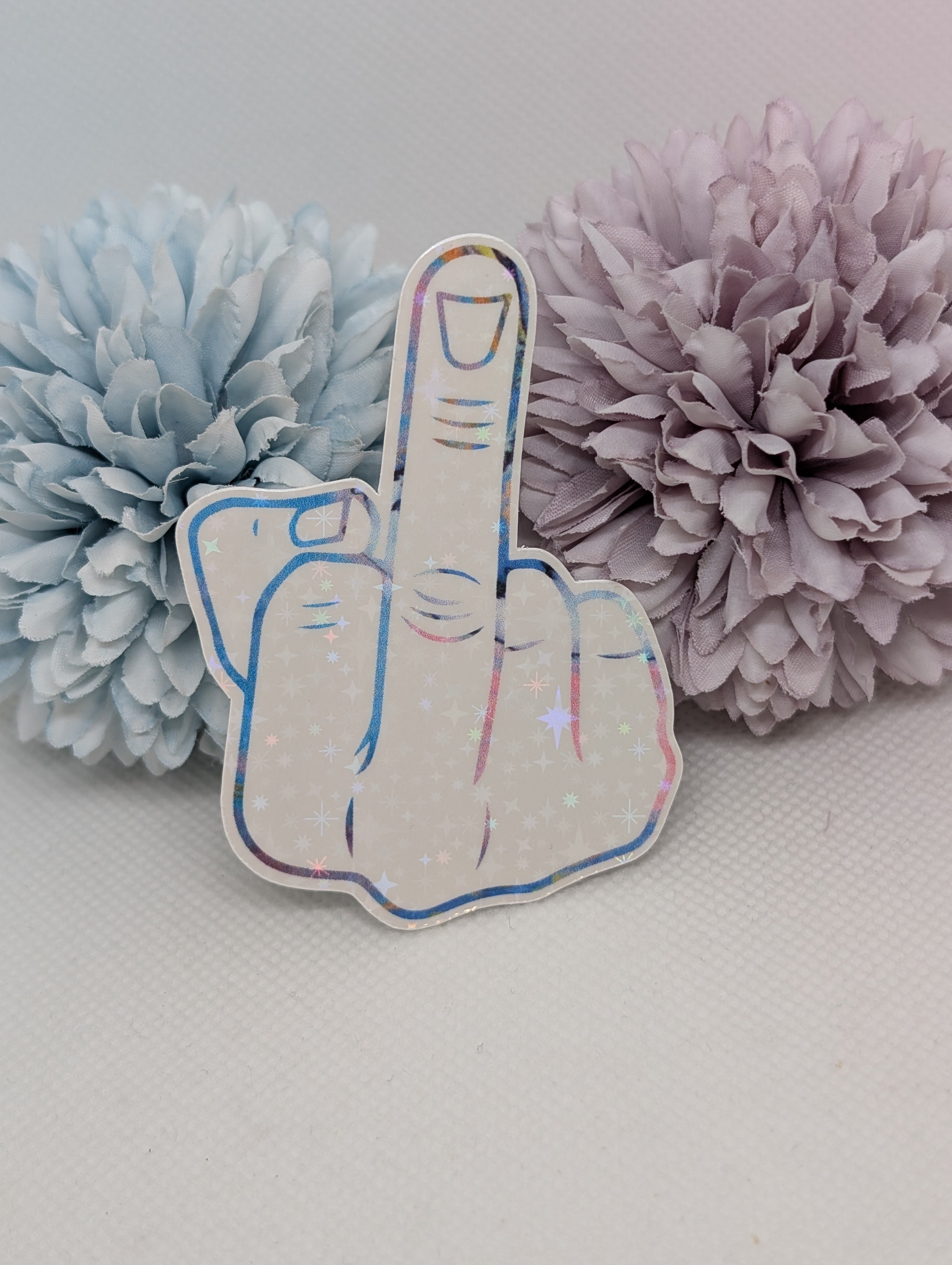 Sticker Finger Mittelfinger