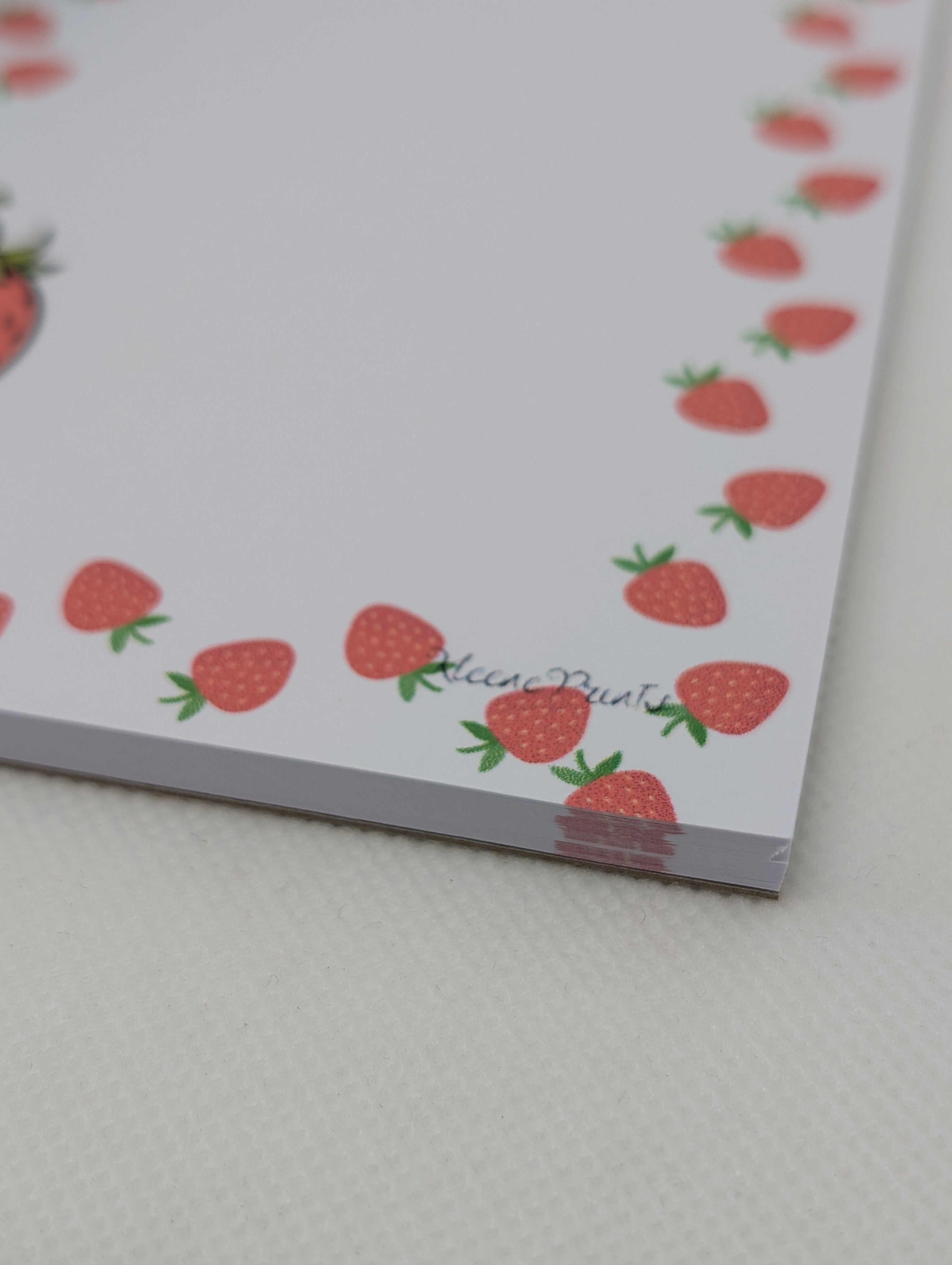 Notizblock Erdbeere Nr. 15