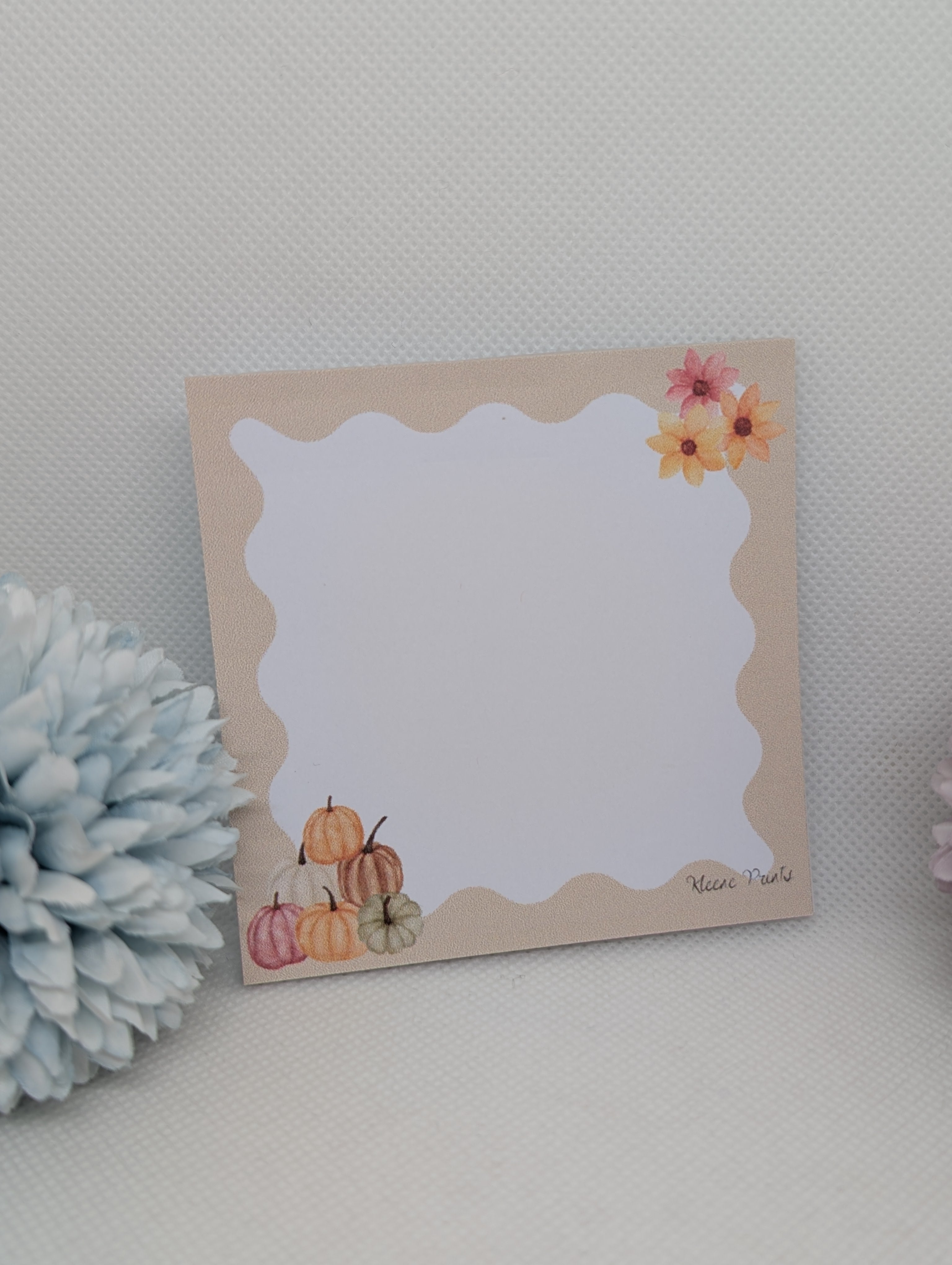 Mini Notizblock Herbst Kürbis Nr.10