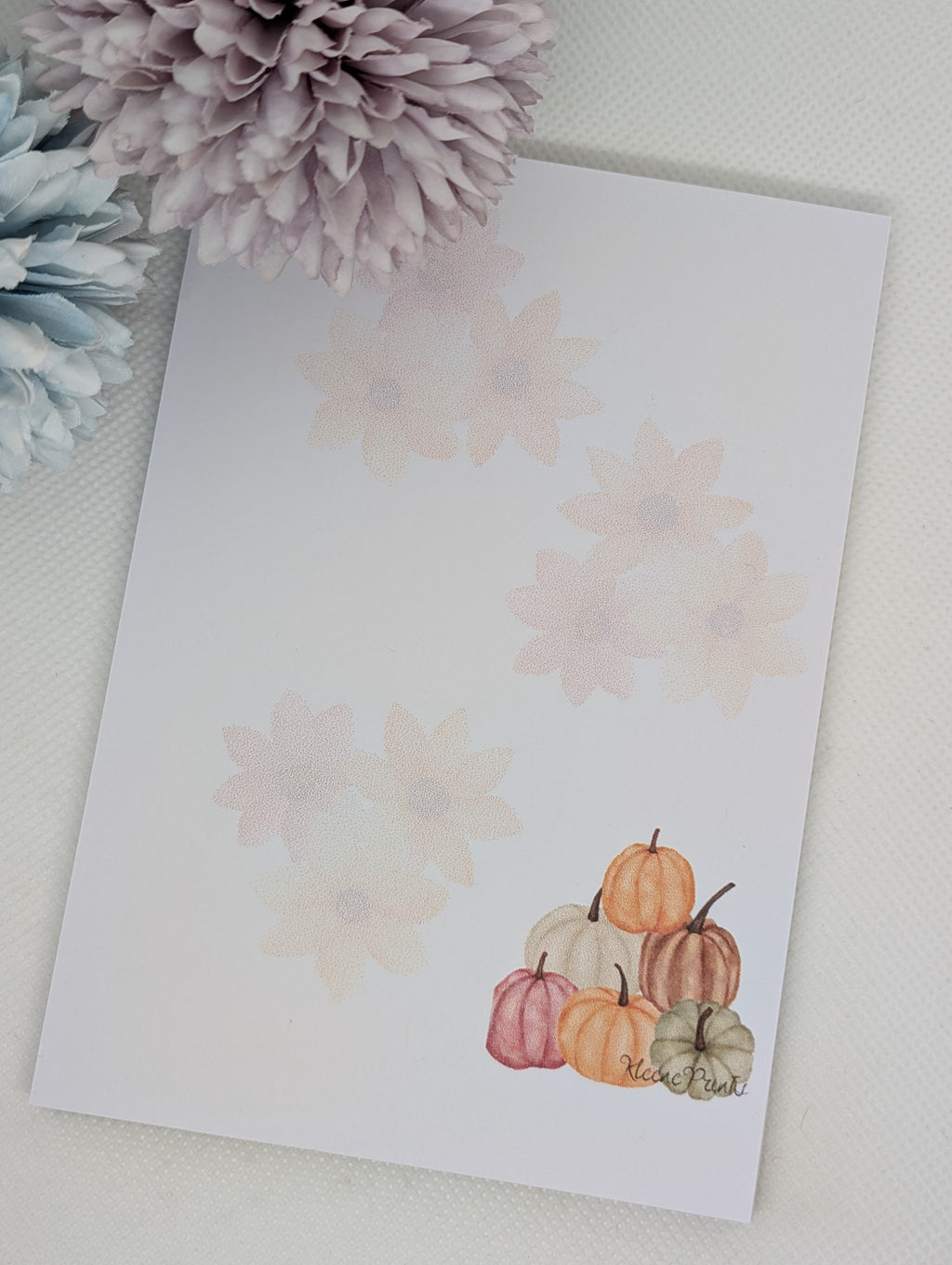 Notizblock Herbst Kürbis Nr. 16