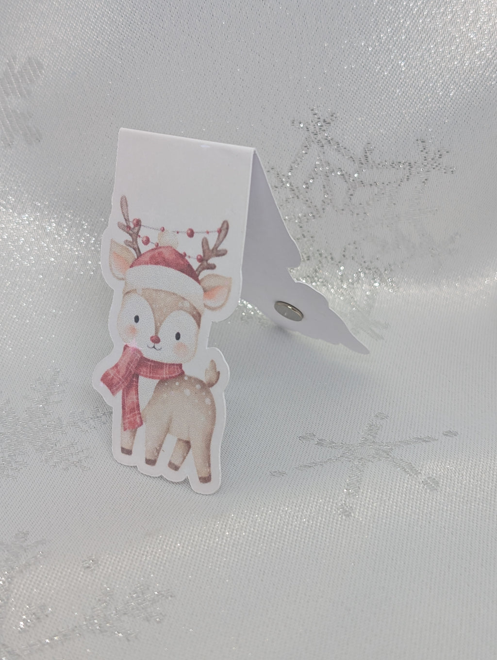 Magnetisches Lesezeichen Weihnachts Rentier